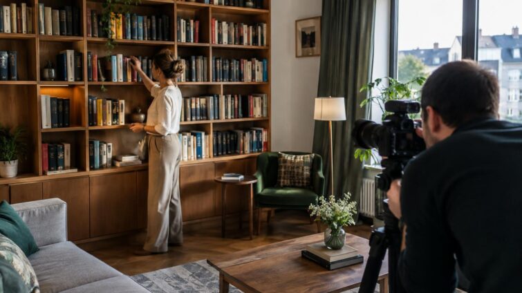 Jak przygotować mieszkanie z domową biblioteką do sprzedaży? Zdjęcia, prezentacje i wybór pośrednika