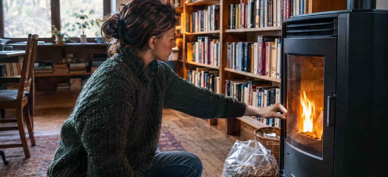 Ogrzewanie domu z biblioteką: kiedy wybrać kocioł na pellet i jak chronić książki?